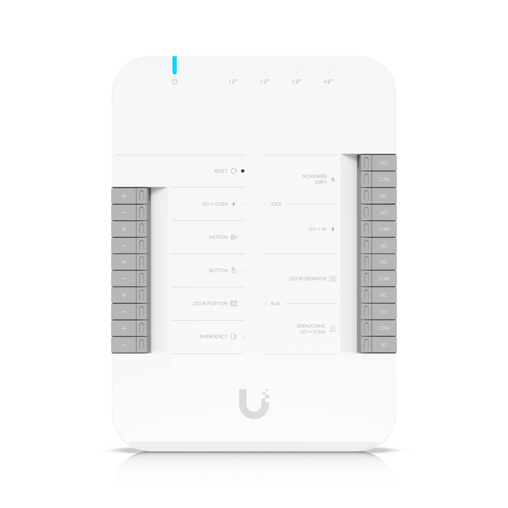 Ubiquiti UniFi Access Door Hub 4x Input, 4x Relay — product photo